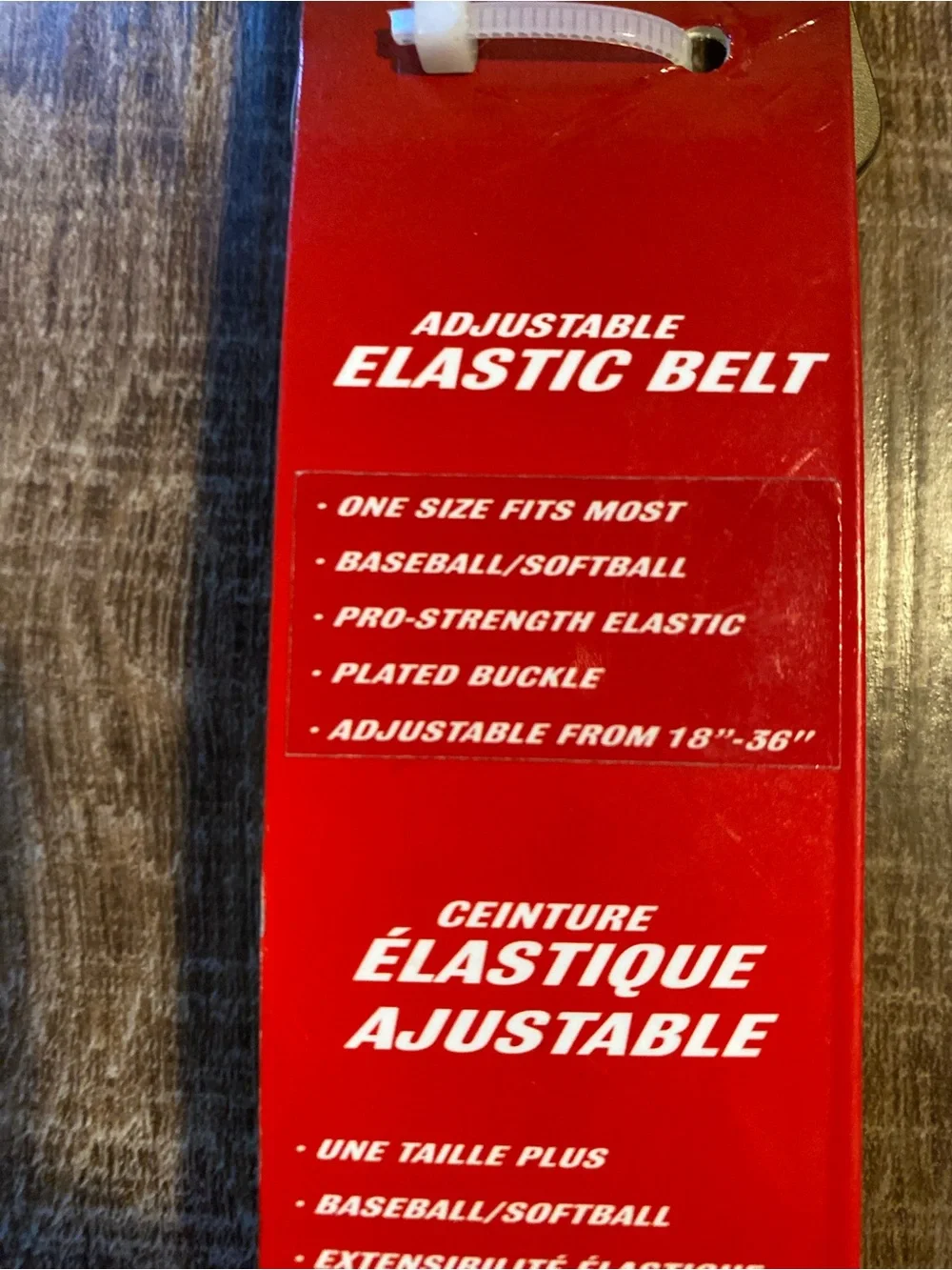 Rawlings Men’s Elastic Belt in High-Visibility Yellow